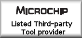 Microchip Listed Third Party Tool Provider